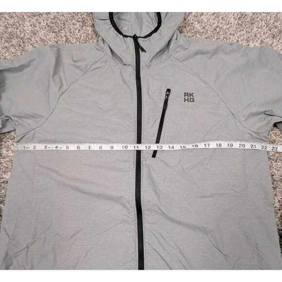 Alaskan Hardgear Windbreaker Mens Medium Full Zip Packable Windproof Lightweight - Picture 6 of 7